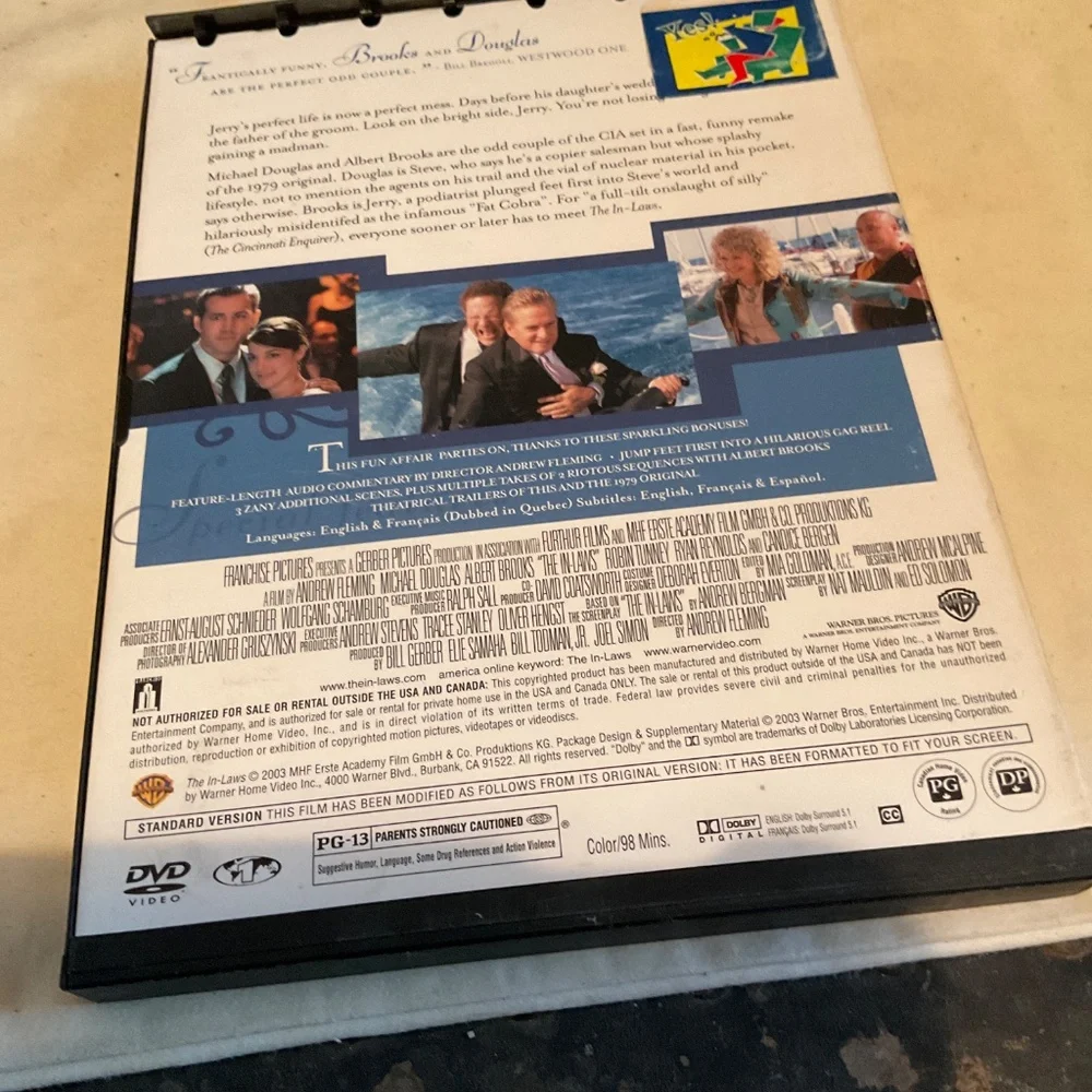 DVD - The In-Laws.   V28